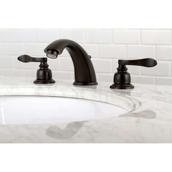 KB965NFL Widespread Bathroom Faucet, Oil Rubbed Bronze